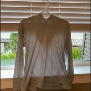 Women’s Nike Dri-Fit Hoodie - Size: L - Colour: Pale Blue